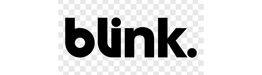 Blink Logo: Black on Transparent