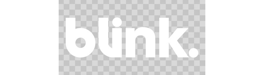 Blink Logo - White on Transparent