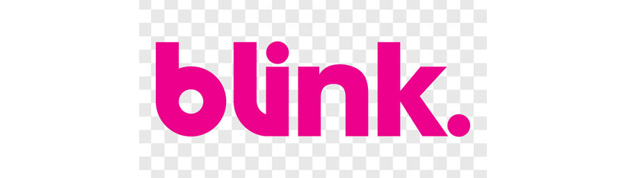 Blink Logo: Pink on Transparent